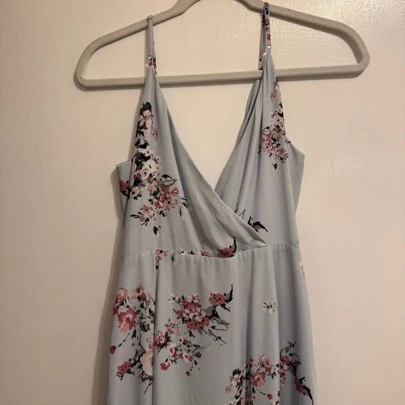 WAYF | Angelina Slit Wrap Dress - Picture 2 of 6